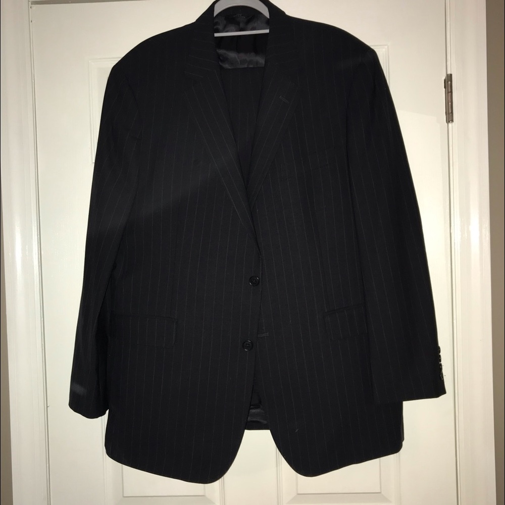 Brooks Brothers Navy pin stripe suit